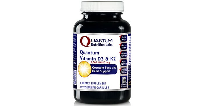 Quantum Nutrition Labs Vitamin D3 & K2