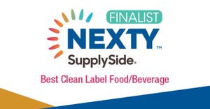 2019 NEXTY SupplySide Best Clean Label Food Beverage