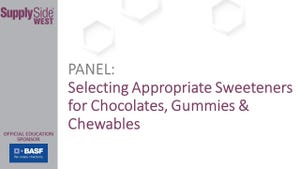 Slide Show: Selecting Appropriate Sweeteners for Chocolates, Gummies and Chewables