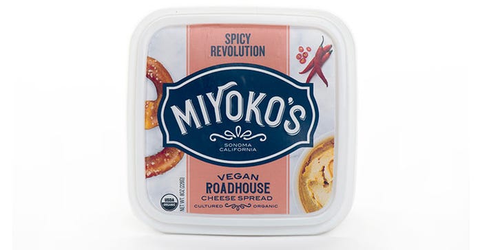 Miyokos Creamery Spicy Revolution Roadhouse Cheese Spread
