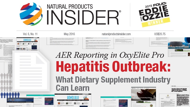 AER Reporting in OxyElite Pro Hepatitis Outbreak: What Dietary Supplement Industry Can Learn