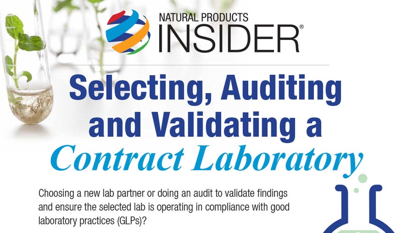Infographic: Validating a Contract Laboratory