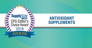 Antioxidants supplements finalists for 2018 SupplySide CPG Editor's Choice Award – image gallery