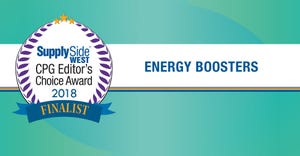 Energy booster finalists for 2018 SupplySide CPG Editor’s Choice Award – image gallery