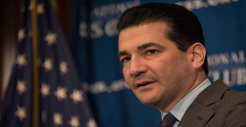Editorial Use Only FDA Commissioner Gottlieb 