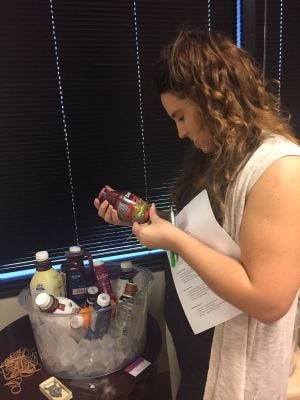 Rachel Adams, managing editor, tries products in the sports nutrition food and beverage category.