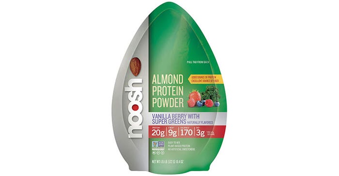 Almond Protein Powder - vanilla berry with supergreens