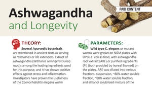Ashwagandha and Longevity - Infographic