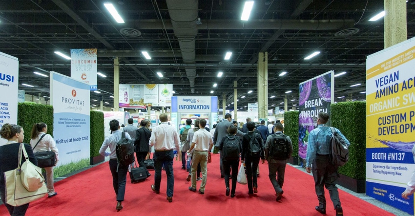 Food Ingredients North America trade show to debut at SupplySide West in 2019