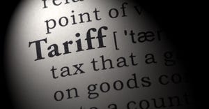 tariff definition tax on goods