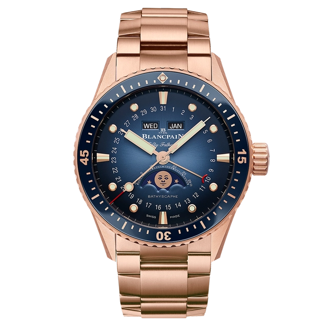 Blancpain Bathyscaphe Quantième Complet Phases de Lune 