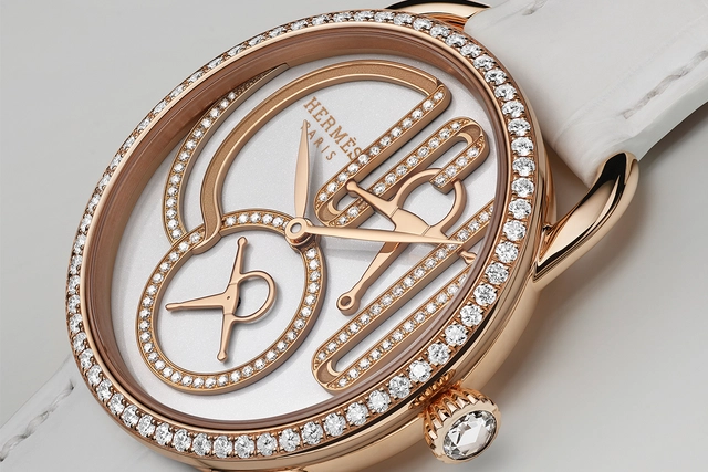 Hermès Horloger - Arceau Grand Tralala brides et mors Hermès Horloger - Arceau Grand Tralala brides et mors