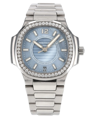 Patek Philippe Nautilus Ref. 7008/1A-001, Edelstahl mit Diamantbesatz, Dorotheum, WTD 2024