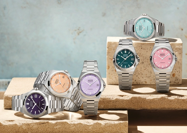 Wempe, Wempe Glashütte – Iron Walker Automatik 36 und 40, Edelstahluhren mit integrierten Bändern