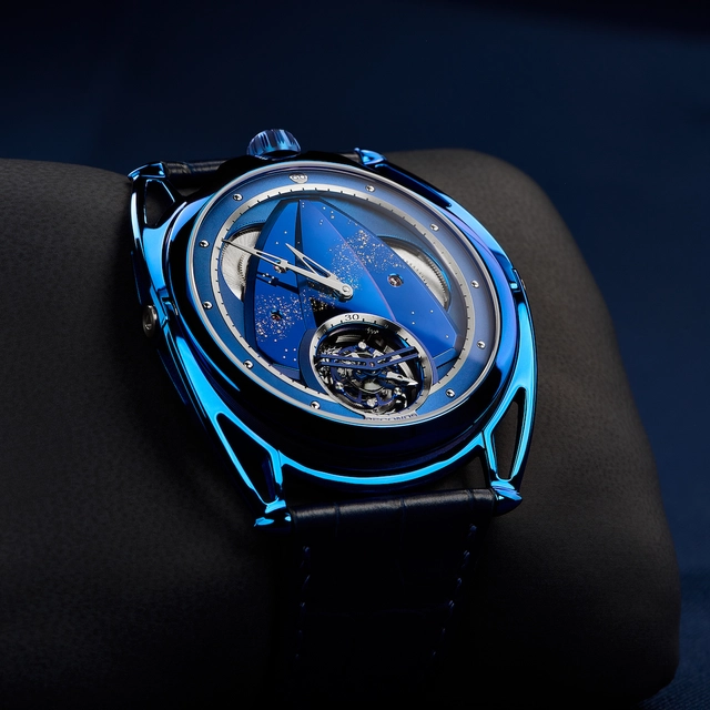 Streng limitierte De Bethune DB28XP Kind of Blue Tourbillon