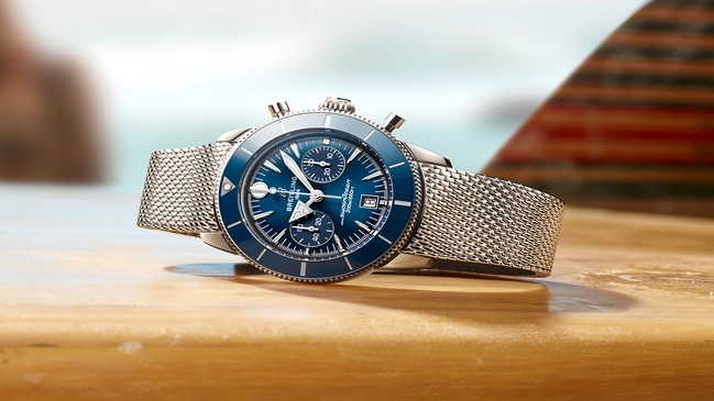 Breitling, Taucheruhr mit Chronograph