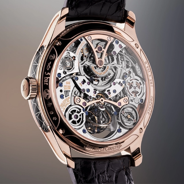 Rückseite der Jaeger-LeCoultre Master Hybris Artistica Calibre 184