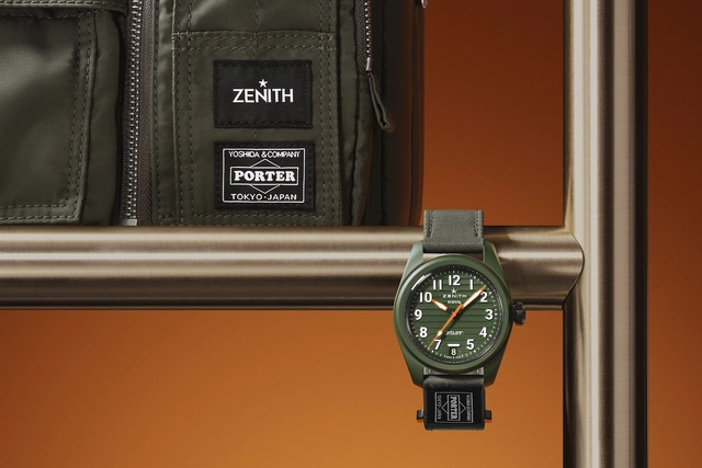 Gesamtabsicht der Zenith Pilot Automatic Porter Edition