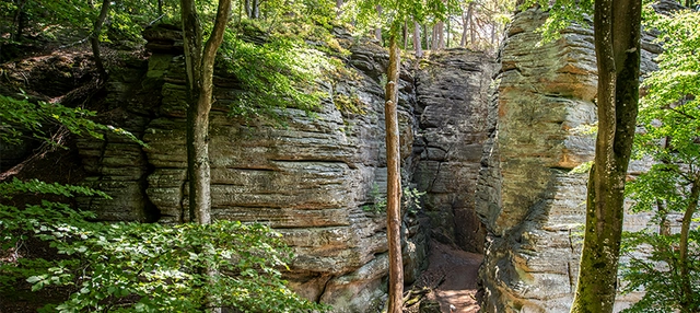 Felsschlucht