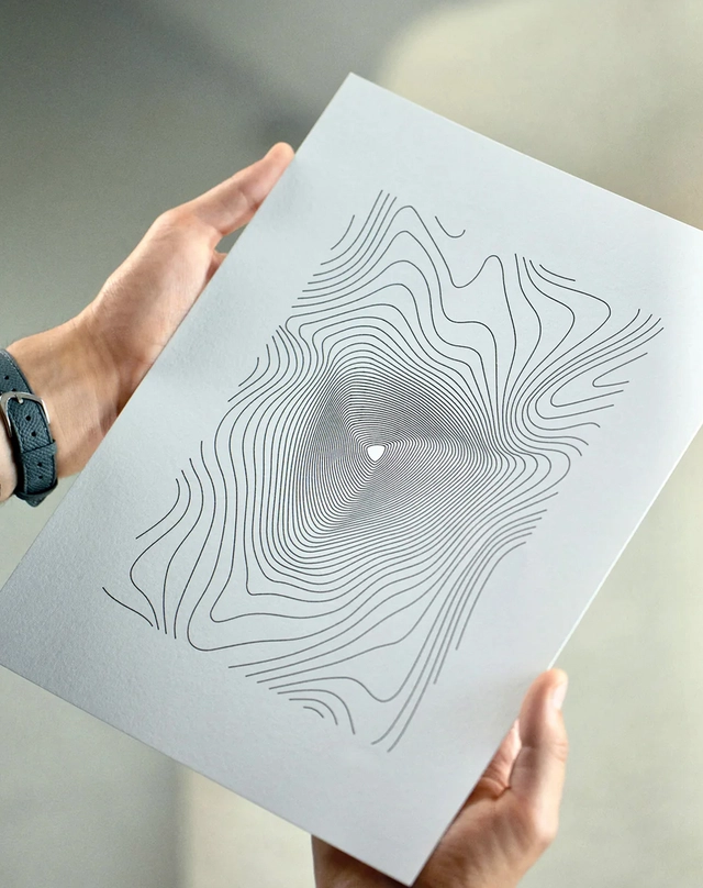 Anoma – A1 Optical, ausgefallene Dresswatch mit graviertem Zifferblatt und Kunstwerk