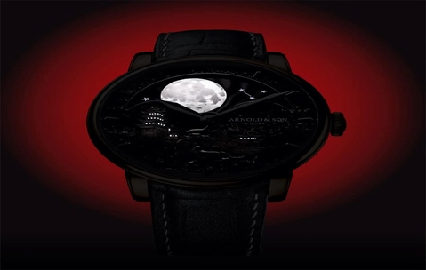 Strahlender Mond bei Nacht: die Arnold & Son Perpetual Moon “Year of the Ox”