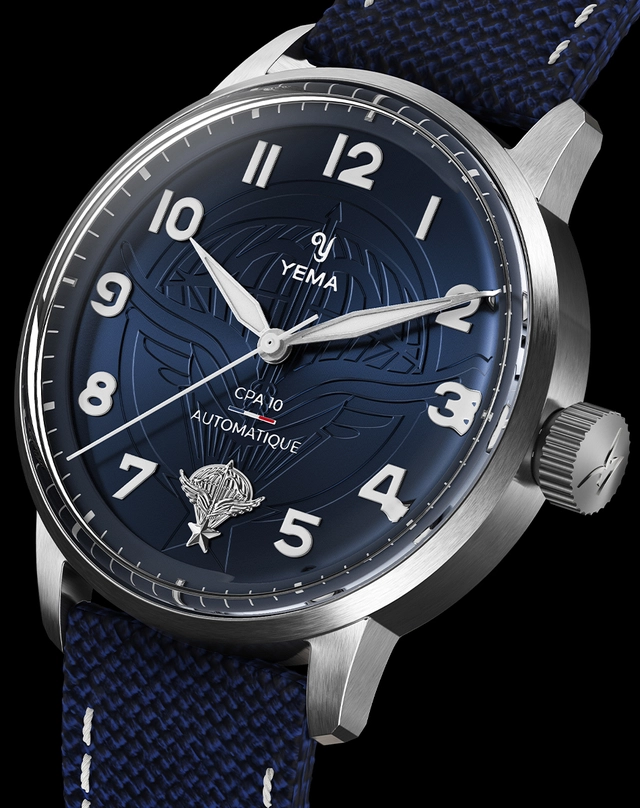 Yema – Flygraf CPA10, Fliegeruhr aus Titan mit Automatikwerk