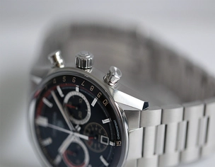 TAG Heuer Carrera Chronosprint x Porsche Rallye, Edelstahluhr Referenz CBS2015.EB0381
