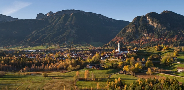 Landschaft in Pfronten.