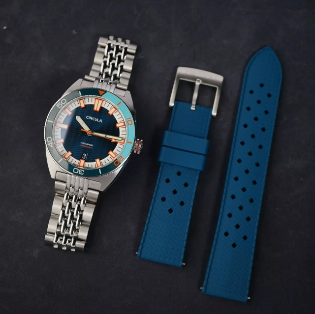 Circula_AquaSport_Dive-Watch, Bänder