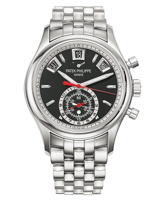 Patek-Philippe-Referenz-5960-01-Edelstahl-schwarzes-Zifferblatt-Stahlband.jpg Patek Philippe Ref. 5960-01 Edelstahl schwarzes Zifferblatt Stahlband