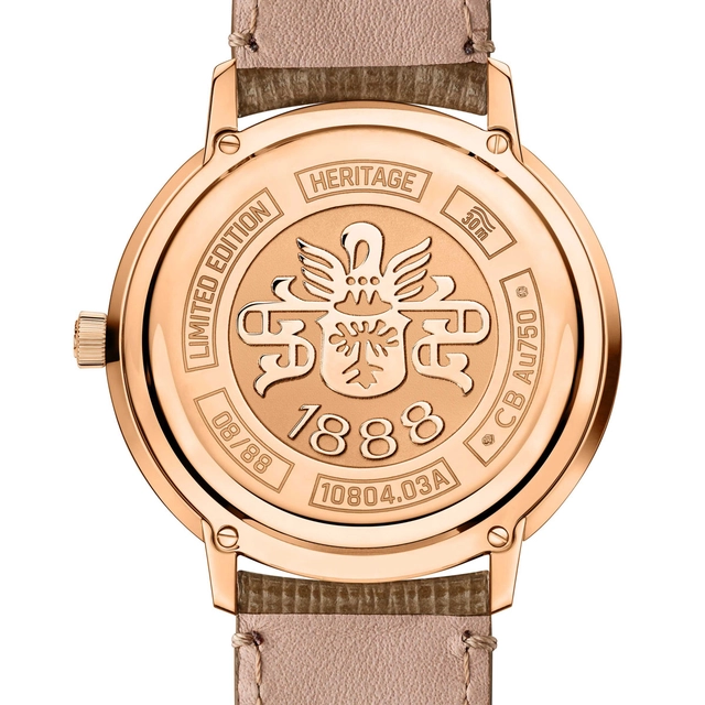 Carl F. Bucherer: Heritage Chronometer Celebration, Rückseite