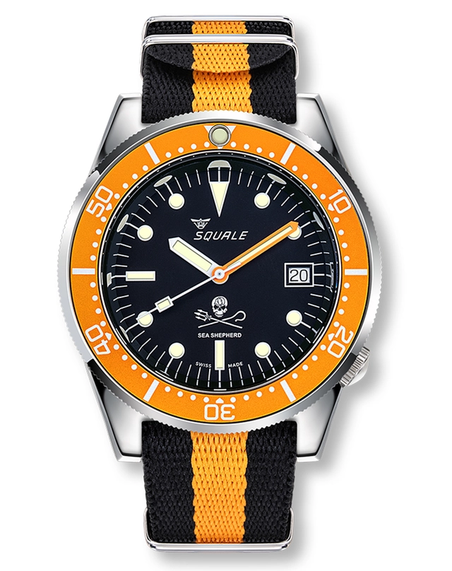 Squale X Sea Sheperd – 1521 Sea Sheperd Limited Edition, Taucheruhr mit Automatikwerk