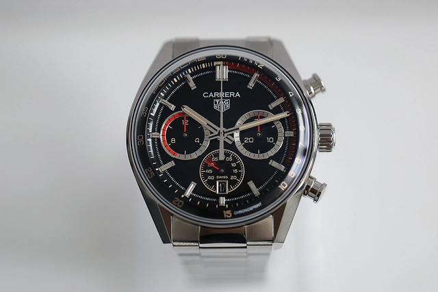 TAG Heuer Carrera Chronosprint x Porsche Rallye, Edelstahluhr Referenz CBS2015.EB0381