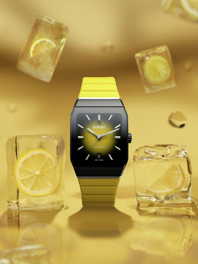 Rado_Anatom_Summer_R10201259 Rado Anatom Lemon mit Cocktailglas