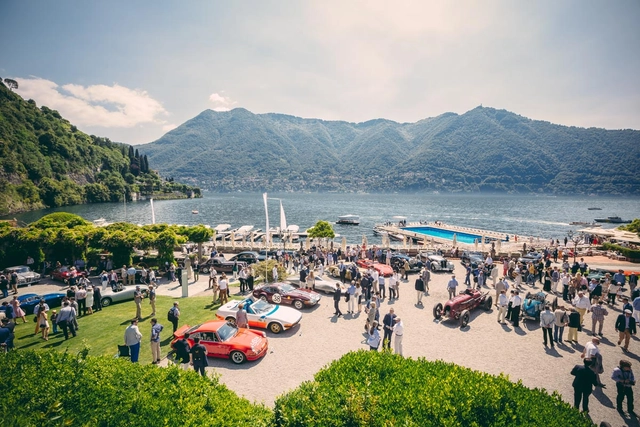 Die Oldtimershow Concorso d’Eleganza Villa d’Este findet jedes Jahr am Comer See statt