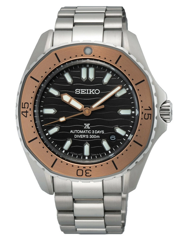 Seiko Prospex Elegant Diver's mit bronzebrauner Lünette