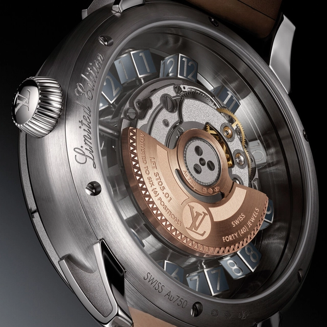 Louis Vuitton Tambour Taiko Spin Time 