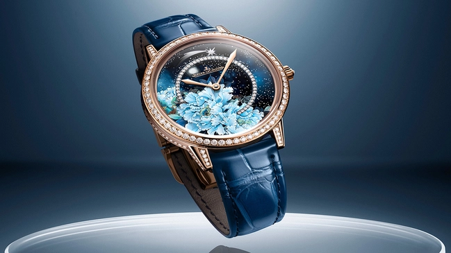 Jaeger-LeCoultre Rendez-Vous Shooting Star: Uhr aus Rotgold mit Lederband, Referenz Q36424C2