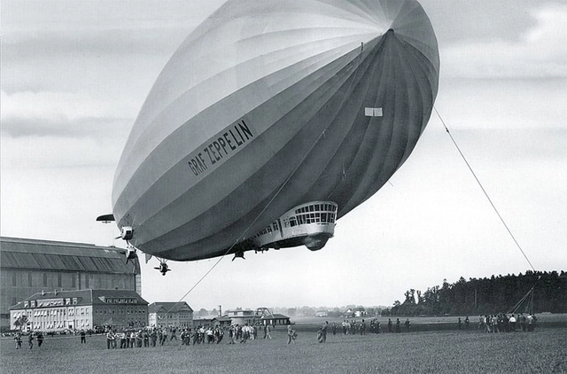 Made in Germany: Der Zeppelin - heute Name einer Uhrenmarke "Made in Germany"