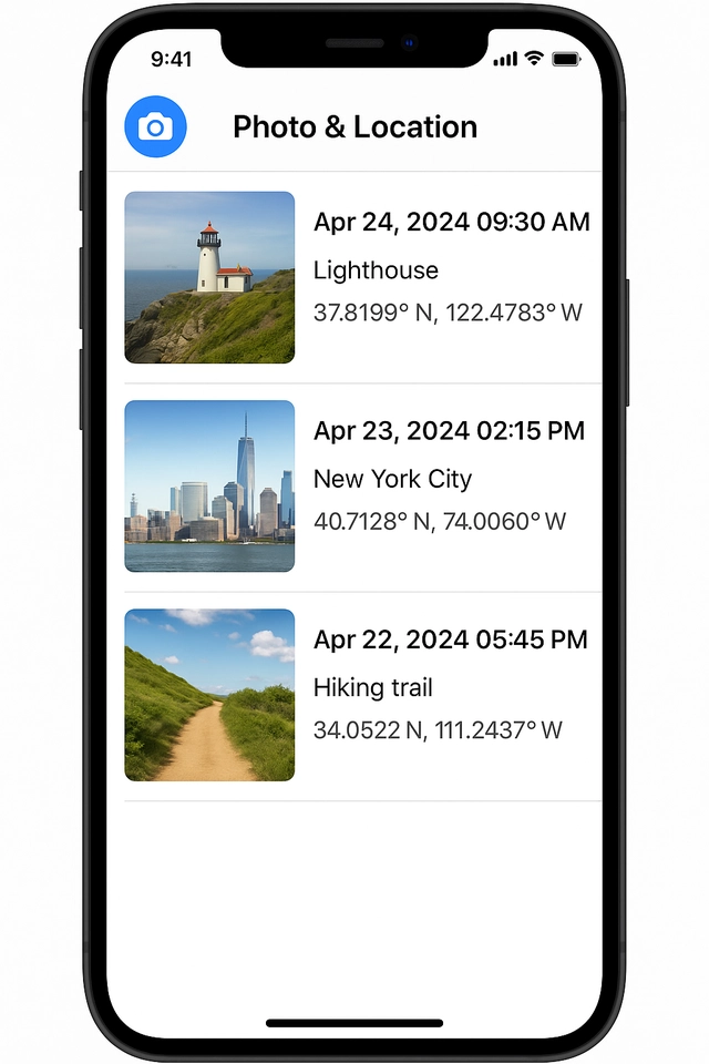 Prototyp des geplanten UI der App (Bild 4)