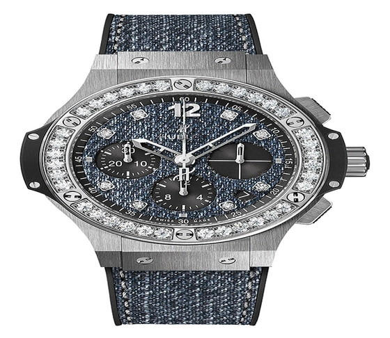 Hublot: Big Bang Jeans Steel Diamonds 41 mm