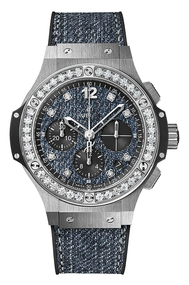 Hublot: Big Bang Jeans Steel Diamonds 41 mm