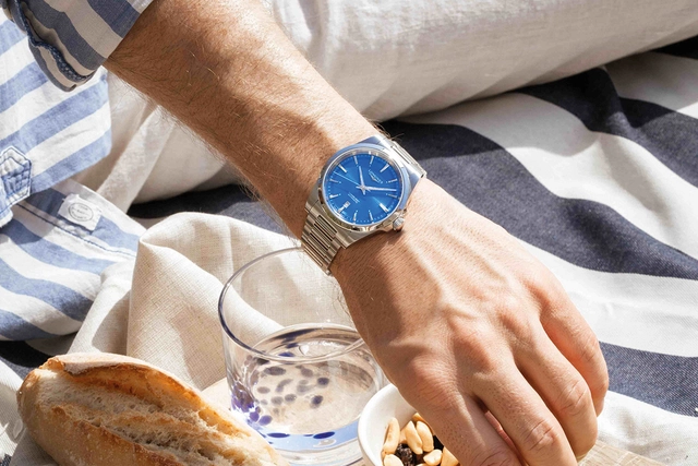 Longines Conquest Sylt Edition 2025, Herrenmodell aus Edelstahl in 41 mm Longines Conquest Sylt Edition 2025, Herrenmodell aus Edelstahl in 41 mm am Handgelenk