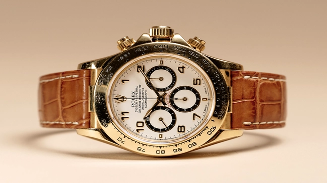 Rolex – Vintage Cosmograph Daytona Zenith "Inverted 6" Herrenuhr, Ref. 16518. Ca. 1991
