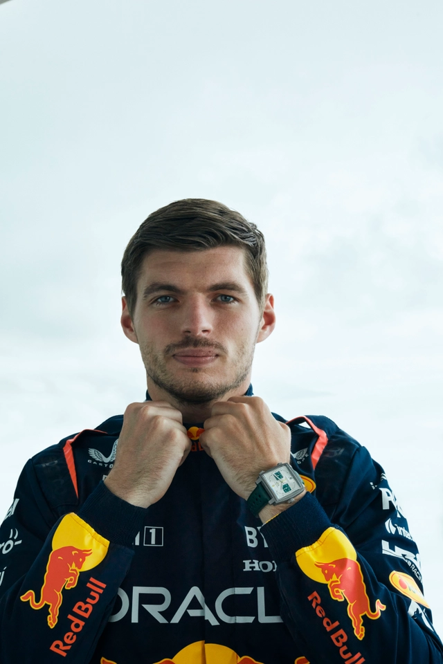 TAG_Heuer_Monaco_Chronograph_Racing_Green, Max Verstappen