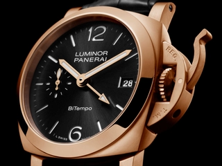 Panerai Luminor QuarantaTM BiTempo in GoldtechTM