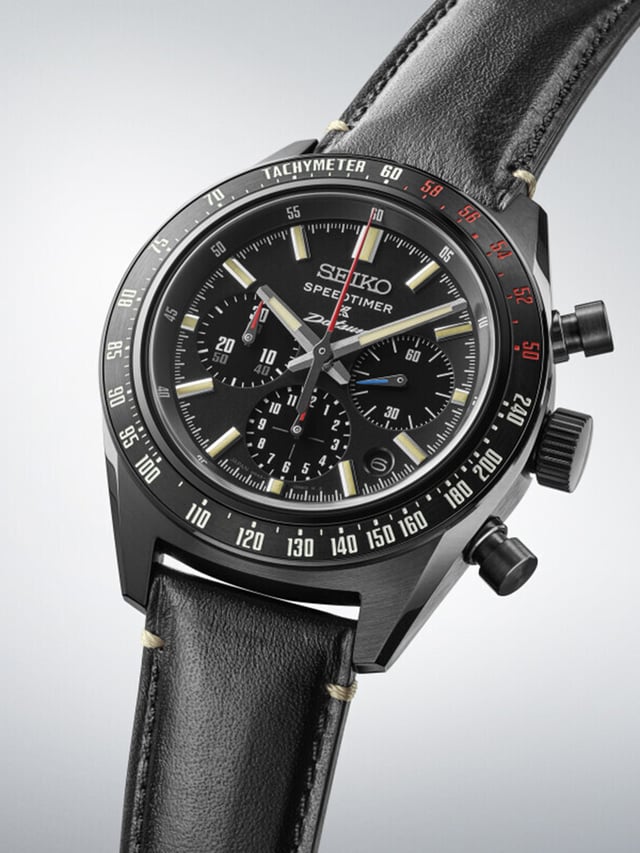Seiko_Speedtimer_Mechanical_Chronograph_DATSUN_Limited Edition SRQ057 dial