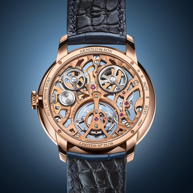 Arnold & Son Ultrathin Tourbillon Skeleton Rotgold 1UTBR.Z01A.C246R