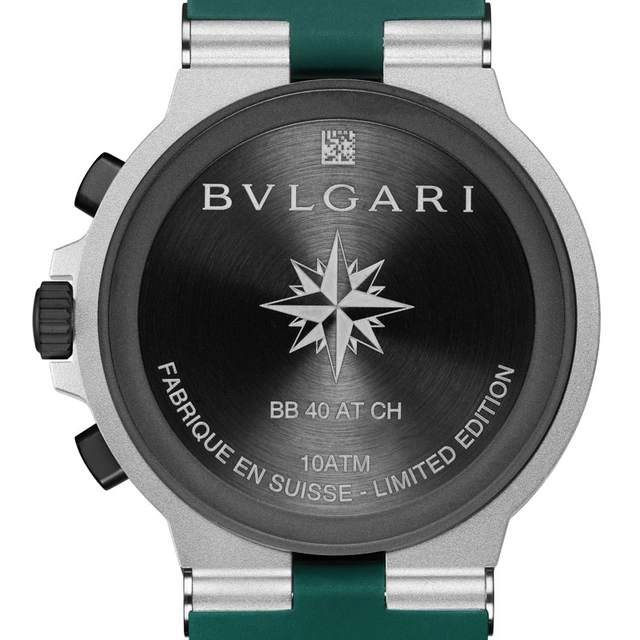 Bulgari: Aluminium Chronograph Smeraldo