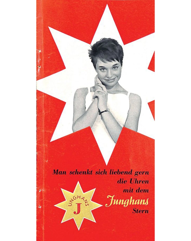 Junghans-Werbung von 1957 Junghans-Werbung von 1957